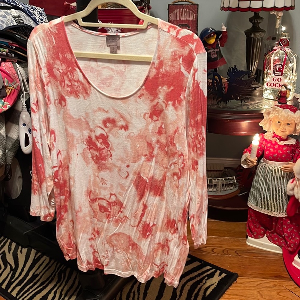 Chicos three quarter sleeve tunic